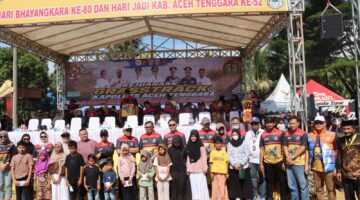 Gaungkan Sportivitas di Hari Bhayangkara ke-80, Kapolres Aceh Tenggara Resmi Buka Kejuaraan Grasstrack 2026